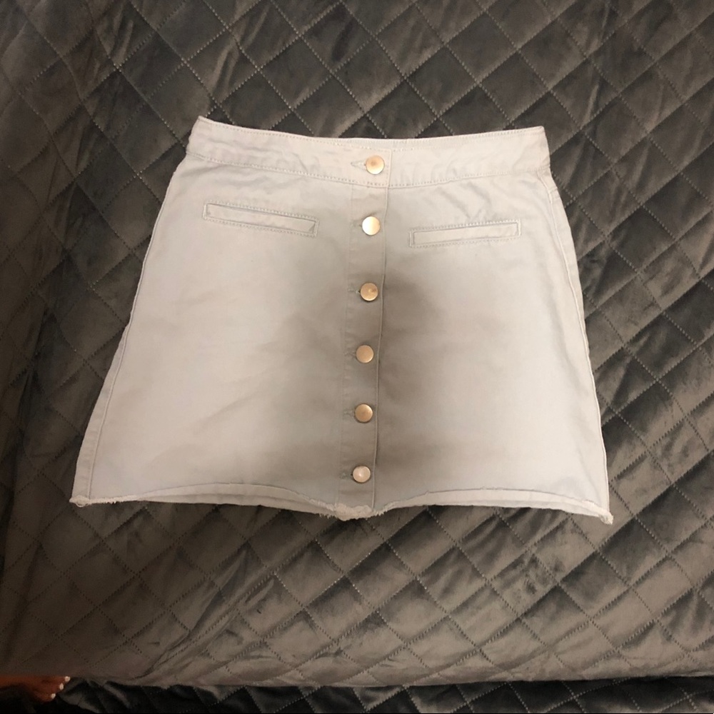 Forever 21 button up skirt